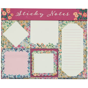 Brighten up any desk with our delightful Liberty Garden Magnetic Sticky Notes! This charming set features a beautiful array of floral-themed sticky notes in various shapes and sizes. From classic squares and a unique diamond to a handy lined pad and pretty scalloped designs, there's a note for every thought. The convenient magnetic closure keeps everything neat and tidy, making it a perfect gift or a lovely treat for yourself. Each pack is sold as a single unit, offering a complete, coordinated set. Add a touch of garden charm to your daily reminders and to-do lists!