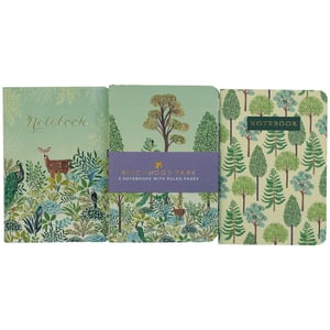 Bring the beauty of nature to your stationery collection with our charming 3 Beechwood Park A6 Notebooks set. Perfect for jotting down thoughts, sketches, or daily notes, these delightful notebooks feature three unique woodland-inspired designs.
Each A6 notebook boasts ruled pages, making them ideal for organised writing. From graceful deer and vibrant peacocks nestled amongst lush foliage to serene forest landscapes and charming tree patterns, the Beechwood Park collection captures the tranquility of the outdoors.
Supplied by Partisan Products Ltd, this single pack of three notebooks is a wonderful addition to any gift shop or stationery display, sure to enchant customers looking for something special. A lovely gift or a treat for oneself, these notebooks combine practicality with exquisite artistry.