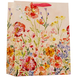 Present your gifts beautifully with our Large Saffron Gift Bag. This exquisite bag features a stunning, painterly floral design, bursting with a vibrant array of reds, oranges, yellows, pinks, and delicate blues. The artistic brushstrokes give it a unique, textured feel, making every gift feel extra special.
Perfect for birthdays, anniversaries, or any celebratory moment, this high-quality gift bag adds a touch of sophisticated charm. Its generous size ensures versatility for a range of presents. Available in a convenient pack of 6, these delightful bags from Partisan Products Ltd are a must-have for any retailer looking to offer elegant and memorable packaging solutions.