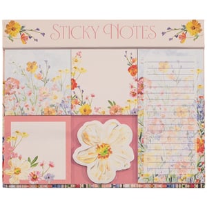 Add a touch of floral charm to your daily notes with our Saffron Magnetic Sticky Notes! Supplied by Partisan Products Ltd., this delightful set is perfect for brightening up any workspace or home.
Each pack features a beautiful assortment of sticky notes, adorned with exquisite watercolour-style floral designs. You'll find a variety of pads, including lined options for organised lists, plain squares for quick reminders, and a unique, elegant flower-shaped pad for a special touch. The vibrant meadow scenes and delicate blooms in warm saffron and pastel tones make every note a pleasure to write.
With their handy magnetic backing, these sticky notes are always within reach. Available in single packs, they make a wonderful addition to any stationery collection or a thoughtful gift.