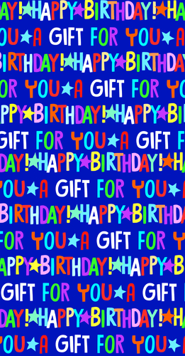 Make every birthday gift extra special with our vibrant Blue Birthday Gift Money Wallet from Simon Elvin. This delightful wallet features a cheerful blue background, bursting with colourful 'HAPPY BIRTHDAY!' and 'A GIFT FOR YOU' messages, alongside playful stars. It's the perfect way to present cash or a gift card, ensuring your thoughtful present stands out. The lively design is guaranteed to bring a smile to any recipient's face. Retailers, stock up on this popular choice; each purchase includes a convenient pack of 12 wallets.