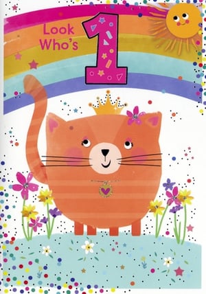 A birthday card for a little girl with an owl on it.