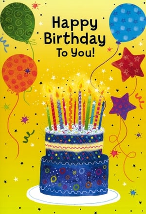Bring a burst of joy to your customers' shelves with this vibrant 'Open Birthday Male' card from Simon Elvin. Featuring a cheerful yellow background, it showcases a delightful two-tier blue birthday cake, adorned with numerous lit candles and colourful sprinkles. Festive balloons in green, orange, and blue, along with star-shaped decorations, add to the celebratory mood. The prominent 'Happy Birthday To You!' message makes it a perfect choice for any male recipient, regardless of age. Each pack contains 6 cards, ensuring you're well-stocked with this popular design. A truly bright and happy card for any birthday celebration!