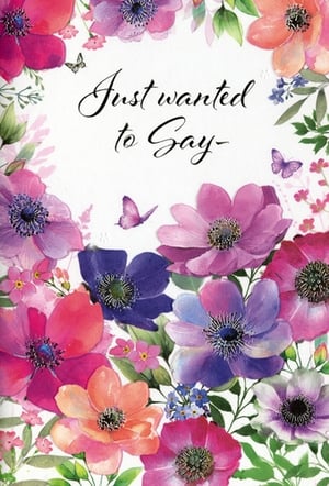 Introduce a burst of colour to your greeting card selection with our beautiful 'Just To Say' card, from trusted supplier Simon Elvin. This delightful design features a stunning watercolour illustration of vibrant anemones and delicate butterflies, creating a truly eye-catching display. The elegant script message, "Just wanted to Say-", offers a versatile sentiment perfect for countless occasions, from heartfelt thanks to a simple thinking of you. Each card is a miniature work of art, sure to bring joy to any recipient. Available in a convenient pack of 6, these cards are an ideal addition to any retail offering, promising both quality and charm.