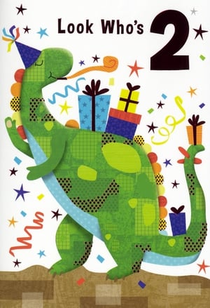 Celebrate a roaring second birthday with this absolutely adorable card! Featuring a super friendly green dinosaur, complete with a party hat and blowing a party horn, it's sure to bring a huge smile to any little boy turning two. The vibrant design is bursting with fun, showcasing colourful presents stacked on the dino's back and tail, surrounded by stars and confetti. The playful 'Look Who's 2' message makes it the perfect way to mark this special milestone. This high-quality card from trusted supplier Simon Elvin is designed to delight. Available in a convenient pack of 6, it’s an ideal choice for your birthday card selection, offering a charming and memorable option for your customers.