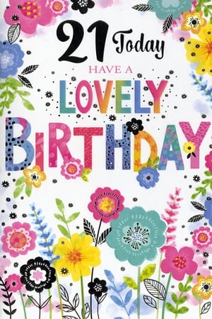 Celebrate a milestone 21st birthday with this beautiful card from Simon Elvin. Perfect for a female recipient, its vibrant and cheerful floral design is sure to brighten their special day. The card features a delightful array of colourful flowers in shades of pink, yellow, blue, and green, framing the clear message "21 Today Have a Lovely Birthday". The playful, patterned lettering for "LOVELY BIRTHDAY" adds a unique touch of charm and festivity. This eye-catching card is an ideal choice for marking such a significant occasion. Stock up with this convenient pack of 6 to ensure your shelves are ready for those important celebrations.