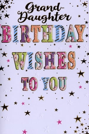 Celebrate your wonderful granddaughter's special day with this delightful birthday card from Simon Elvin. Featuring a vibrant design, the card showcases bold, colourful lettering for 'BIRTHDAY WISHES TO YOU', adorned with charming floral, striped, and polka dot patterns. The crisp white background is beautifully embellished with an array of sparkling gold, pink, and embossed white stars, adding a touch of magic and festivity. Perfect for conveying heartfelt wishes, this cheerful card is sure to bring a smile to any granddaughter's face. Available in a convenient pack of 6, it's an ideal choice for retailers looking to offer a truly special card for this cherished family member.