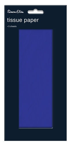 Add a touch of elegance and vibrancy to your offerings with our 5 Sheets Royal Blue Tissue Paper from Simon Elvin. This stunning royal blue hue is incredibly rich and eye-catching, perfect for a multitude of uses.
Each pack contains 5 generous sheets, ideal for beautifully wrapping gifts, adding a pop of colour to craft projects, or creating stylish party decorations. It's also fantastic for providing a delicate, protective layer for fragile items.
From Simon Elvin, this tissue paper promises quality and consistent, brilliant colour. Available in a convenient wholesale pack size of 1x6, you'll have plenty on hand to meet your customers' creative and gifting needs. Elevate your retail selection with this versatile and gorgeous royal blue tissue paper!