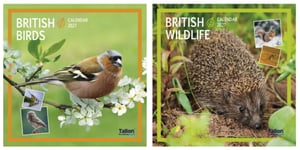 two calendars for british birds and british wildlife