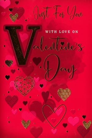 Capture hearts this Valentine's Day with our stunning 'Open Valentines' card from Simon Elvin. This beautiful card features a rich, vibrant red background adorned with an array of elegant hearts. Luxurious gold metallic accents highlight the heartfelt message, 'Just For You WITH LOVE ON Valentine's Day', and intricate patterns on various hearts add a touch of sophistication. From geometric designs to shimmering outlines, the diverse heart motifs create a truly captivating look. Perfect for expressing love and affection, this card is sure to stand out on any display. Stock up with our convenient 1x6 pack size and offer your customers a truly special way to celebrate.