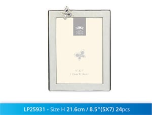 A picture frame that says LP25931 size H 21.6cm / 8.5" (5x7) 24pcs.