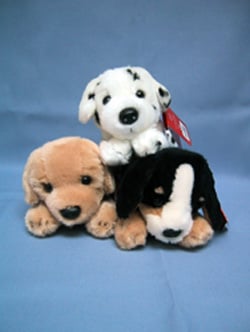 Introduce these adorable Laying Dogs from Keel Toys to your collection! Each beautifully crafted plush pup measures a charming 22cm, making them the perfect size for little hands to cuddle or for adding a touch of warmth to any display.

Our delightful assortment features a variety of beloved breeds, from the spotty charm of a Dalmatian to the classic appeal of a golden retriever and a sweet black and white companion. Each dog is designed with incredible attention to detail, boasting super-soft fur and an endearing, relaxed pose.

Supplied individually, these high-quality Keel Toys plushies are sure to be a popular choice for gifts, impulse buys, or as a comforting companion. Stock up on these irresistibly cute laying dogs today!