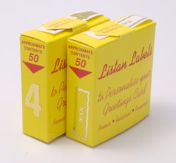 Two yellow boxes that say "listen" labels on them.